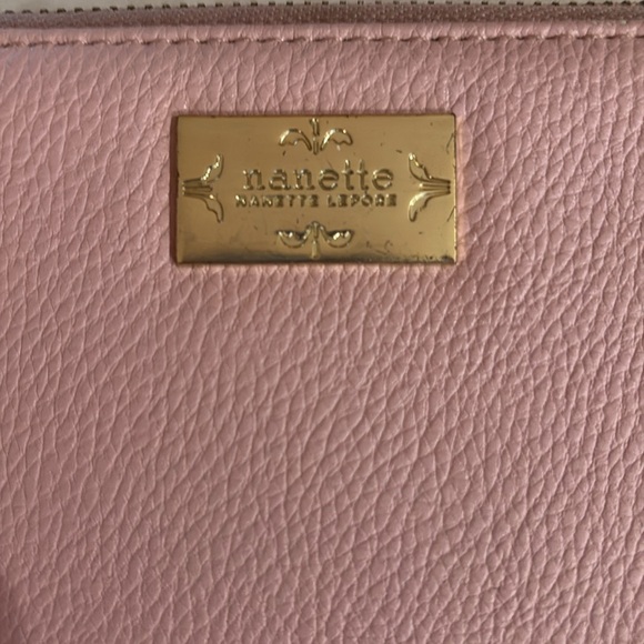 Nanette lepore pink wristlet - Picture 2 of 7